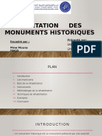 Réhabilitation Des Monuments Historiques