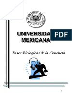 Bases Biologicas de La Conducta U Mexicana