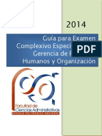 Guía para ExaGerencia de Recursos Humanosmen Complexivo Especialista en Gerencia de Recursos Humanos y Organización