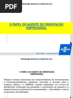 Papel Do Agente de Orientacao Empresarial