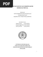 Download Makalah Faktor Yang Mempengaruhi Kesehatan Mental by Silvia Trias Putri SN306045220 doc pdf