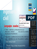 Curso de Programación en Ingeniería Civil