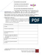 12 Enunciados Guia para Argumentar Evidencias