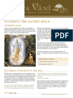 Entering The Sacred Space: Training Letter For Retreat Participants N O 1 - 4