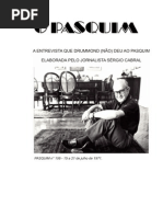 A Entrevista Que Drummond (NÃO) Deu Para O Pasquim
