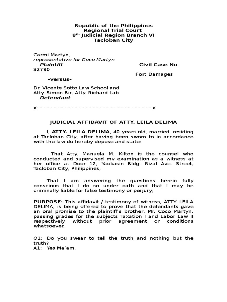 Who can witness an affidavit