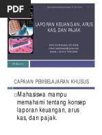 Laporan Keuangan Arus Kas Dan Pajak