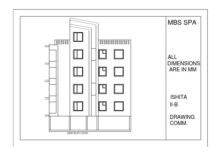MBS SPA Drawing Specifications | PDF