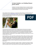 Disfrute de Su D?a de Boda: Entablar A Un Wedding Planner en Cualquier Presupuesto (Fotos)