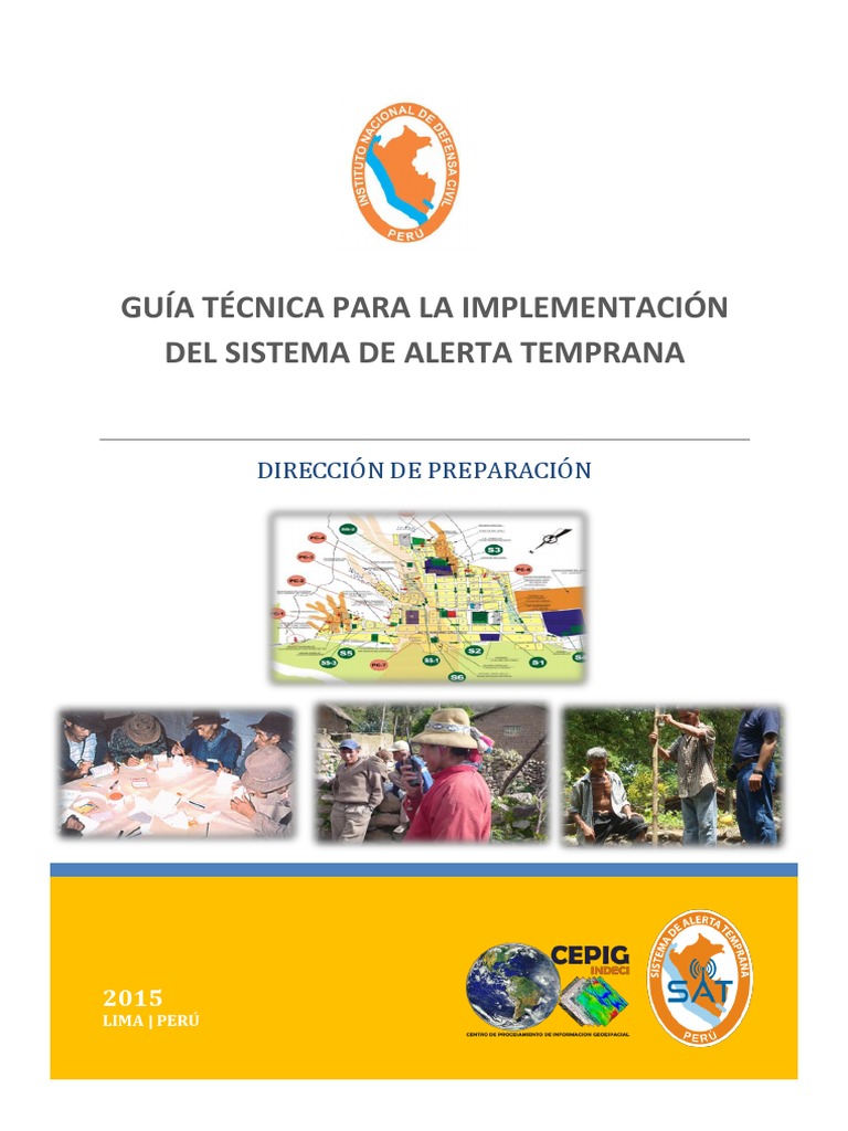 Guía para Sistema de Alerta Temprana Comunitario | PDF | Precipitación ...