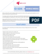 Android SDK One Pager