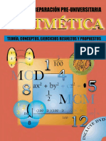Aritmetica - Manual de Preparacion Preuniversitaria -Aavv