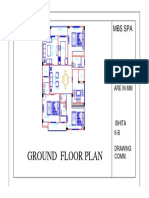 Mbs Spa: Ground Floor Plan