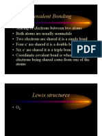 Covalent Bonding