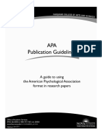 APA Handbook