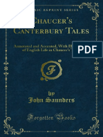 Chaucers Canterbury Tales Annotated and Accented