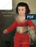 Goya and Altamira Family the Metropolitan Museum of Art Bulletin v 71 No 4 Spring 2014