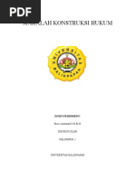 Download Makalah Konstruksi Hukum by Francisca Putri B SN306109792 doc pdf