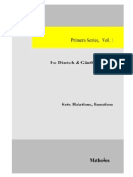 Sets, Relations, Functions by Düntsch & Gediga