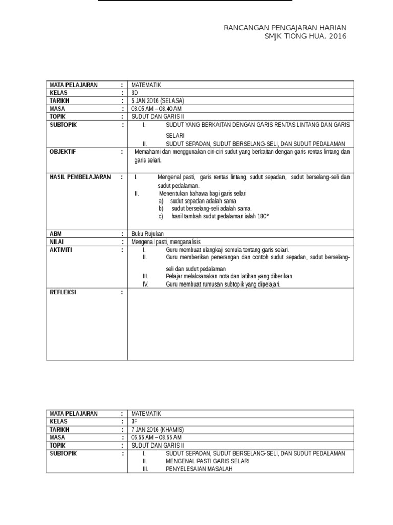 Rph Math F3 Bab 1 Bab 4 Pdf