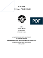 Download Makalah Tik Dalam Pendidikan by Zainal Basri SN306115211 doc pdf