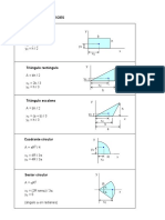 Tabla de Centroides de figuras