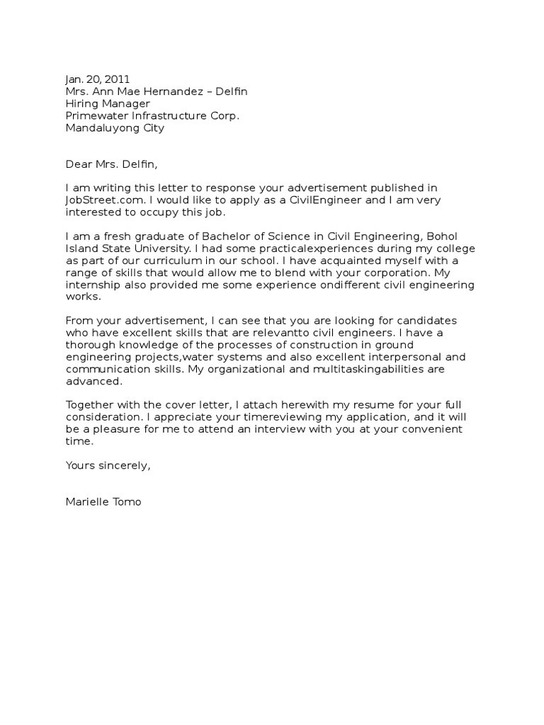 Engineering Job Application Samples | PDF | Résumé | Engineering
