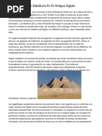 Las Escuelas de Sabiduría en El Antiguo Egipto