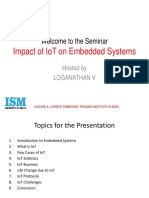 Impact of IOTs On Embedded Systems