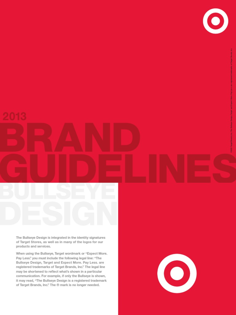 Target Brand Guidelines Logos Target Corporation
