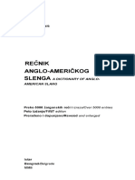 Borivoj Gerzić Rečnik Anglo Američkog Slenga PDF 