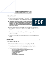 Construction Methodology For Yarrenabbe Road, Darling Point