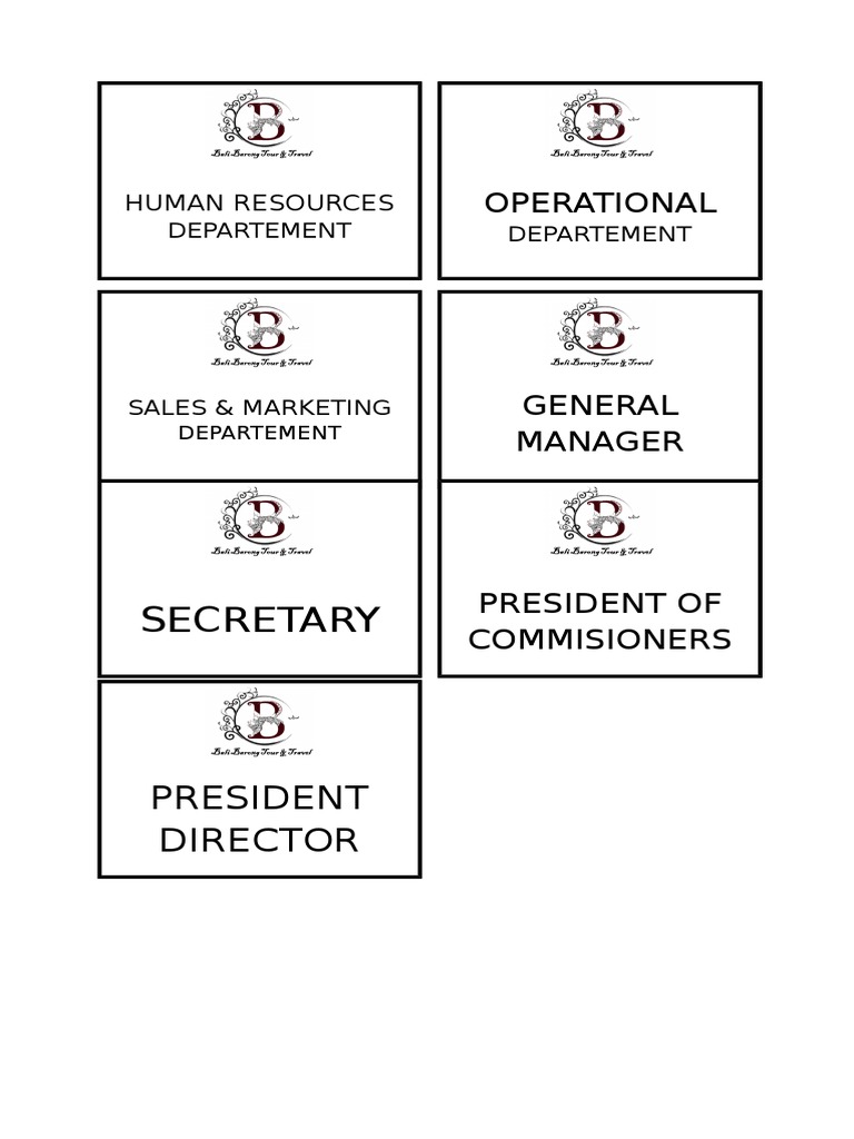 Secretary: President Director | PDF