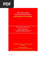 Dictionnaire Francais Espagnol PDF | PDF | Dictionnaire | Langues