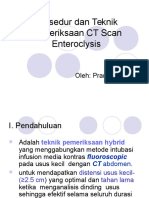 T CT Scan Enteroclyisis