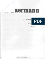Carl Baermann - Complete Method For Clarinet PDF