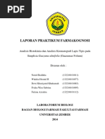 Download LAPORAN PRAKTIKUM FARMAKOGNOSIpdf by nurul SN306147629 doc pdf