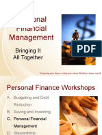 Personal Financial Management: Bringing It All Together