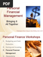 Personal Financial Management: Bringing It All Together