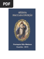 Cifra Ofício Da Imaculada Conceição