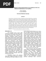 Download Pengaruh Kepemilikan Saham Institusional dan Kebijakan Hutang terhadap Kepemilikan Manajerial by Feny Febriani Lin SN306154962 doc pdf