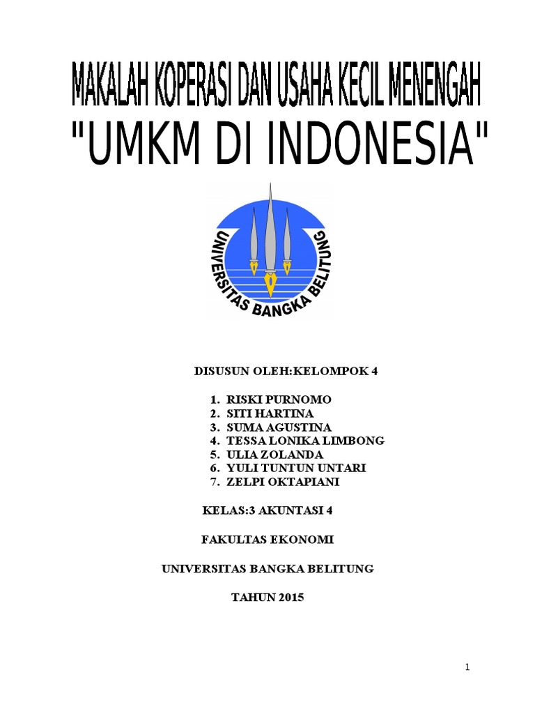 Makalah Umkm