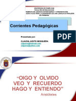 Las Corrientes Pedagogicas