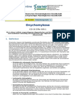 Pathologie der Onychomykose
