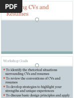 Cv and Resume