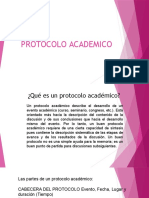 Protocolo Academico