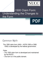 The 02/12 1500 Claim Form: Understanding The Changes To The Form