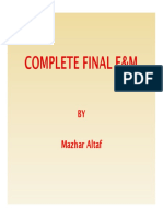 Complete Final E & M