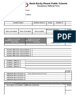 Revised Referral Document