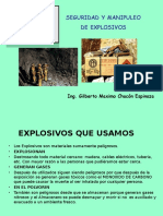 Seguridad y Manipuleo de Explosivos